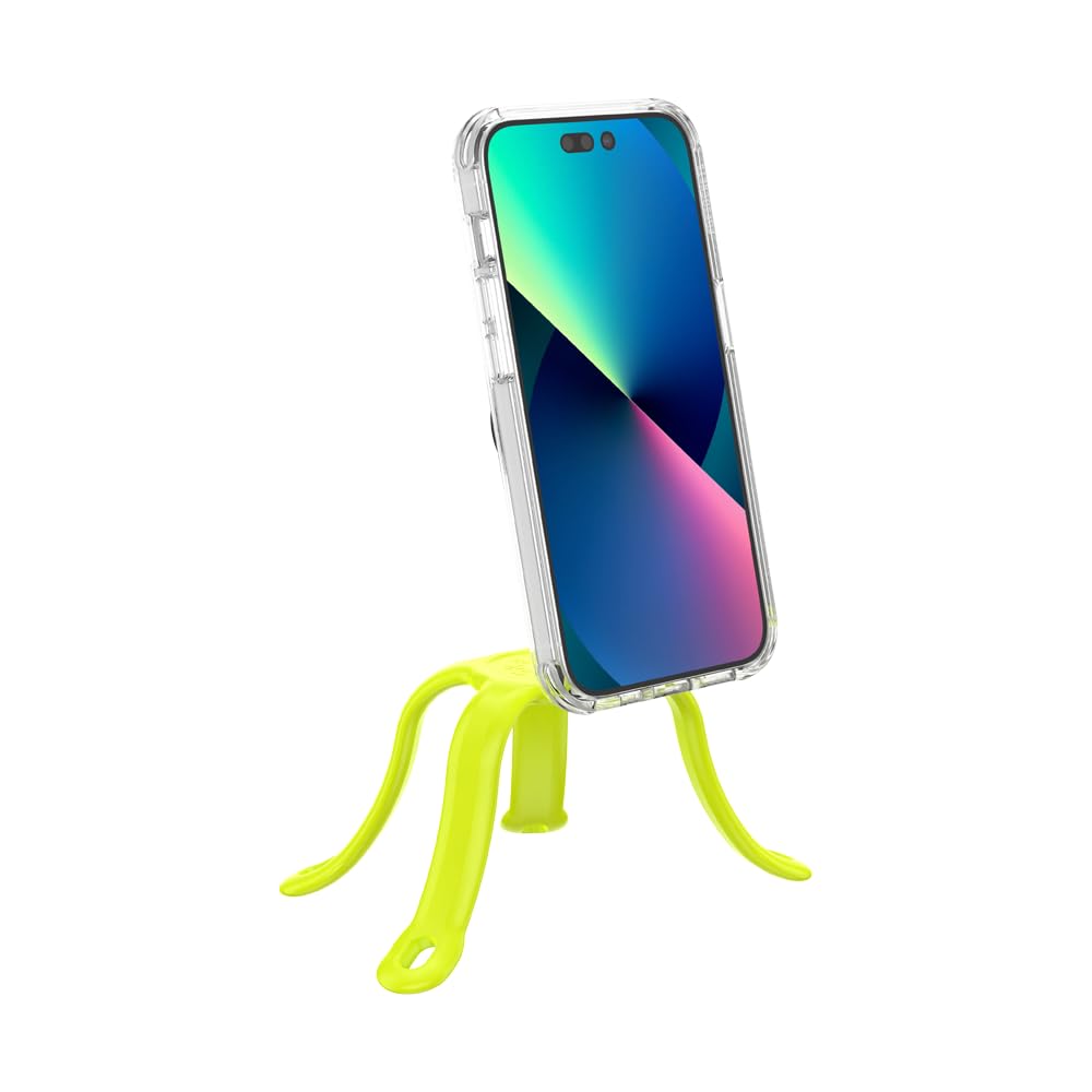 PopSockets Flexible Phone Mount & Stand, Phone Tripod Mount, Universal Device Stand, Into the Woods - Chartreuly GITD - Image 3