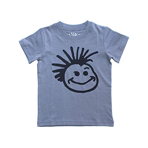 Knuckleheads Classic Logo Tshirt Black Grey Blue 3t, Grey