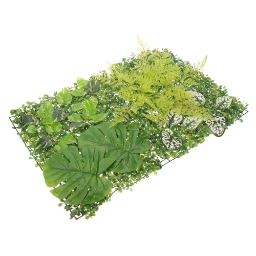 Césped artificial de pared sin riego para decoración exterior e interior con paneles entrelazados 2
