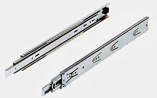 Hettich over extension ball bearing drawer slide KA04932 22" x (1/2”) width