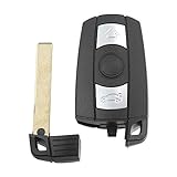 ACROPIX 315 MHz Smart Key Fob Keyless Entry Remote Fit for BMW 3 5 Series 2006-2011 KR55WK49127 - Pack of 1 Black