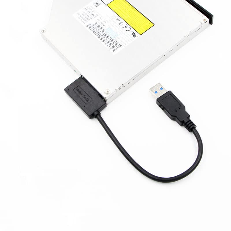 1 szt. USB 3.0 do 7 + 6 13Pin Slimline SATA adapter do laptopa CD DVD Rom napęd optyczny