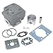 Cylinder Piston Kit for Husqvarna 143R II 443RB 541RB 541RS 541RST 542RBS 143AE15 Zenoah RedMax BC4300 BC4301 BC4302 BC4310 BC4350 BC4500 G45L Brushcutter