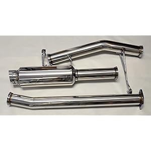 4″ Tip Full Catback 3″ Exhaust System for Toyota Supra 1986-1992