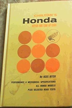 Hardcover Chilton's Honda Repair and Tune-Up Guide. Book