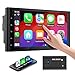 Haudio Autoradio 2 DIN Bluetooth con CarPlay wireless & Android Auto,con schermo 7 pollici Touchscreen Lettore, Mirror Link,FM/AM Radio,Bluetooth 5.0,AUX(Senza telecamera di retromarcia) immagine