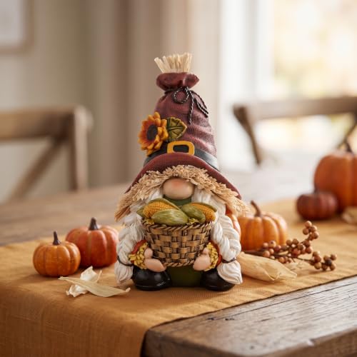 Fall Gnomes Statue for Fall Decorations,Thanksgiving Decor for shelf,Table - image 4