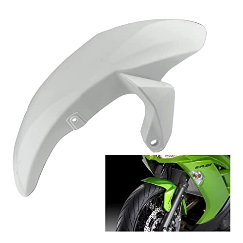 Unpainted Motorcycle Mudguard Front Fender Mudflap Splash Guard Front Wheel Fender For Kawasaki Ninja 650 Er6F Er6N 2012 2013 2014 2015 2016 Er 6N #TOP19
