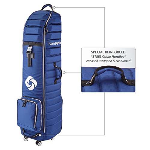 Samsonite Golf Premium Golf Travel Cover with Spinner Wheels, Quilted - image 4