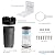 Aquasure Fortitude V2 Series Whole House Multi-Purpose Sediment/Carbon/Siliphos Anti-Rust, Bacteria & Scale Inhibiting Water Filter System, Small Size | Reduces Chlorine, Taste & More (AS-FS-25SPX)