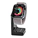 Chargeworx Smartwatch Charger Stand Compatible with All Apple Watch Generations | Compact Base for Watch & Chargers | Tech Organizer w. Built-in Charging Disc Slot [Charger & Watch Not Included]