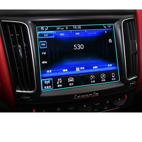 Écran de navigation GPS de voiture préservé : film en verre trempé Maserati Levante