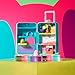 Squish-a-longs On-The-Go Luggage Playset - (2) 1” Mini-Squish, 3 Levels of Play, 3 Accessories & 2 Play Pieces - Collect, Trade, & Play - Ages 6+