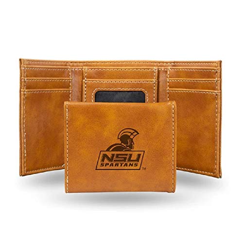 Image of Rico Industries NCAA Laser Engraved Trifold Laser Engraved Tri-Fold Wallet - Men's Accessory