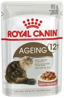 ROYAL CANIN Ageing 12+ Cat Food Gravy Pouch 85g x 12