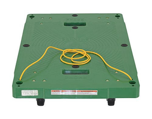 Dolly de polietileno con cuerda 33.5 x 21 x 6.3 in capacidad 500 lb miniatura 3