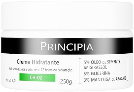 PRINCIPIA, Creme Hidratante Corporal 5% Óleo de Semente de Girass...