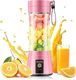 Cordless Portable Personal Size Blender - Mini Blender Make...