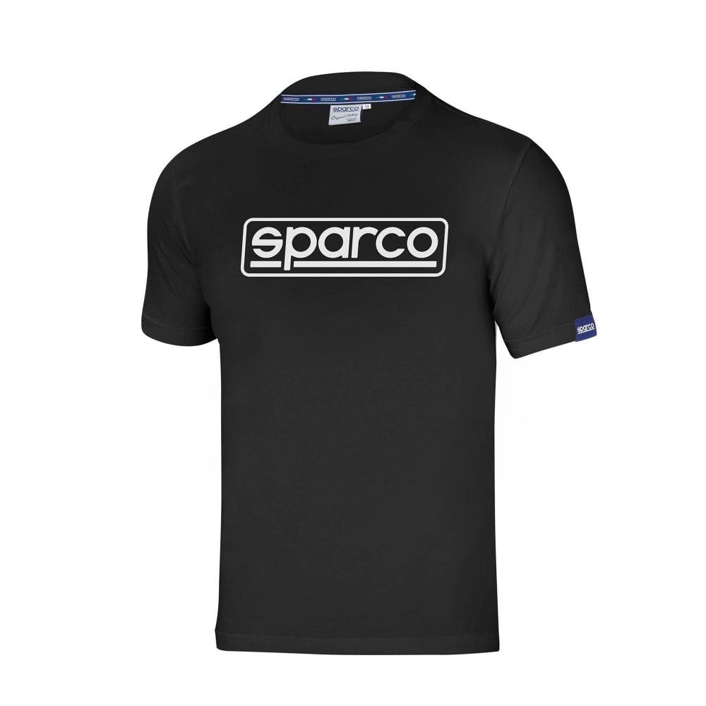 Sparco 01324NR2M T-Shirt, Standard, Unisex Adult
