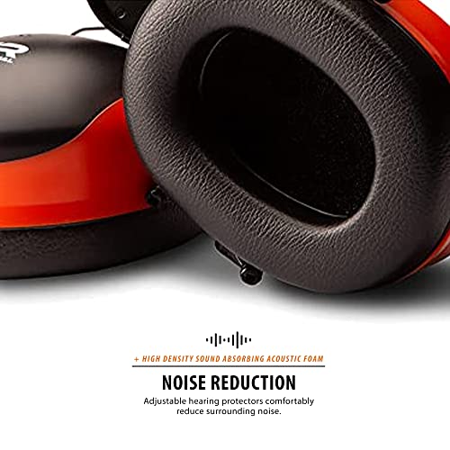 Tr Industrial Forestry Safety Helmet And Hearing Protection System (Orange) #TOP2