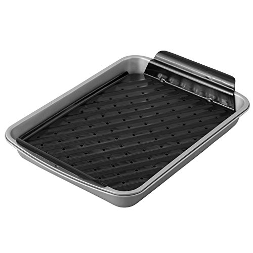 Wilton Recipe Right Non-Stick Large Broiler Pan Set, Ideal For Chicken Fajitas, Pork Chops And Rice, Halibut Or Marinated Lamb Chops, 14.5 X 11-Inch #TOP2