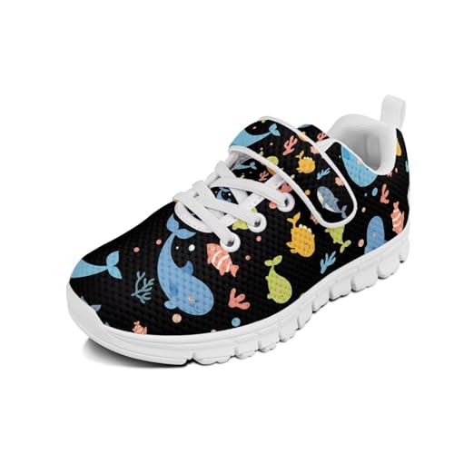 Kids Sneakers for Boys Girls Mesh Running Shoes Sport Toddler Single Buckle Tennis Shoes White Sole2