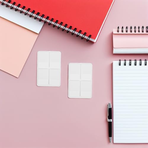 Tarjetas de índice adhesivas y separadores de páginas Zerodeko para clasificar archivos 6