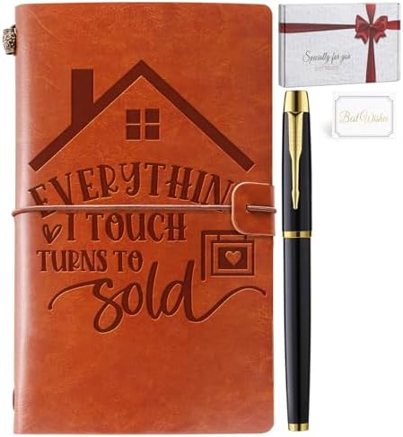 Realtor Gifts for Women, Everything I Touch Turns to Sold Leather...