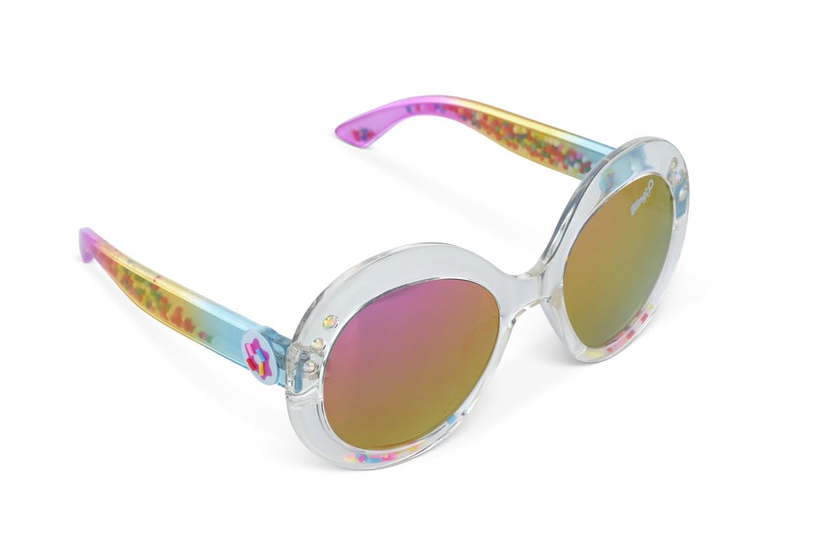 Bling2O Glass Beach-SPRINKLE Sunrise Gafas de Sol Infantiles, Verde, Talla única Unisex niños