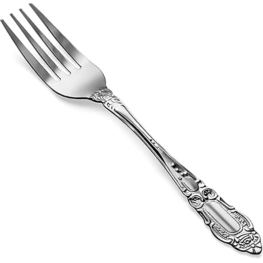 Bistras Salad Forks/Dessert Fork, Stainless Steel Table Flatware (Set of 12)