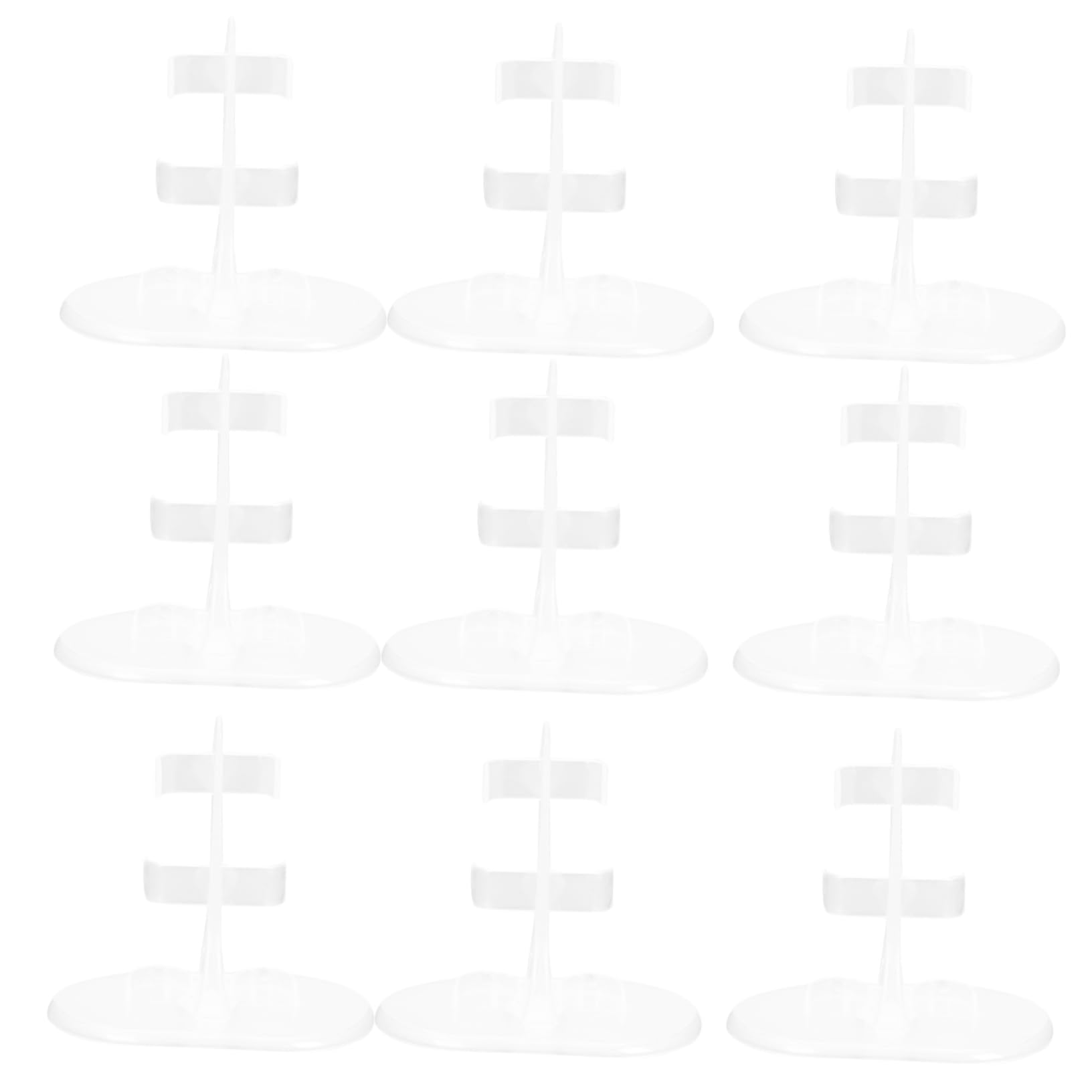 BCOATH Adjustable Doll Stand Fits Doll Storage Bracket Display Rack for 20pcs Mini Stands