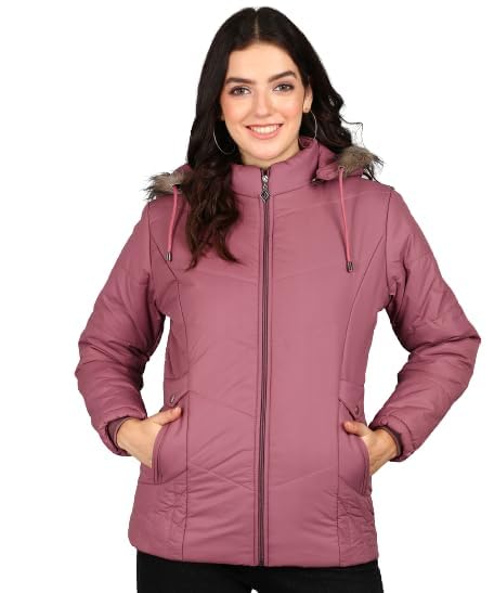 Women’s Stylish Solid Full Sleeves Jacket | Winter Wear Quilted Jacket for Travelling | Hooded Jacket for Girls