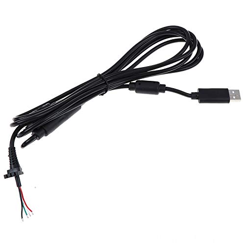 TCOS TECH Replacement USB Cable for Xbox 360 PC Wired Controller - Black Color (B07HP5ZX82) Amazon Price History, Amazon Price Tracker