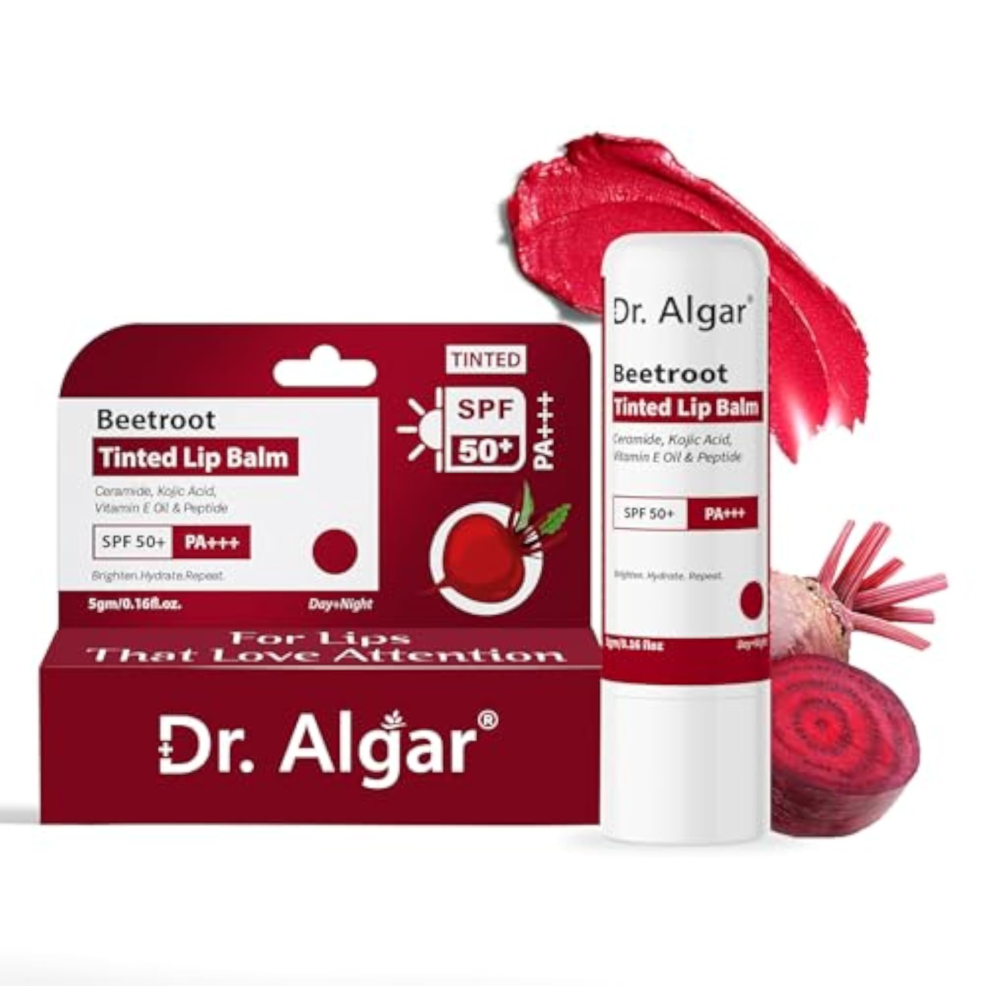 Brightening Knee Roll On and Beetroot Lip Balm Combo