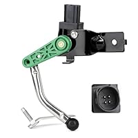 EFUTURETIME Niveausensor Vorne Links Leuchtweitenregulierung Sensor mit Gestänge, Scheinwerfer Level Sensor Kompatibel mit VW, Audi, SEAT (3C0412521B)