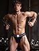 Arjen Kroos Men's Jock Strap Underwear Sexy Jockstraps Athletic Supporters for Men, Black, Small
