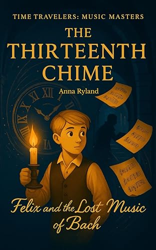 The Thirteenth Chime: A Time Travel Adventure for Kids with Bach and Classical Music History: Felix and the Lost Music of Bach (Time Travelers: Music Masters Book 1)