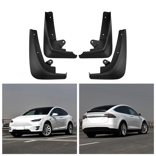 Guardabarros para Tesla Model X coche accesorios de protección 2016-2022 6
