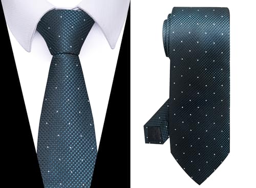 Image of Passabin Tie For Men Necktie Woven Jacquard Neck Ties Set 6 PCS