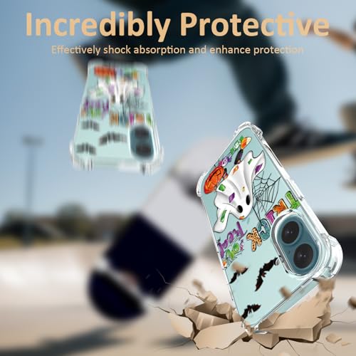 Coque iPhone 16 Plus fantôme mignon pour sublimer vos photos de soirée d'Halloween - 3