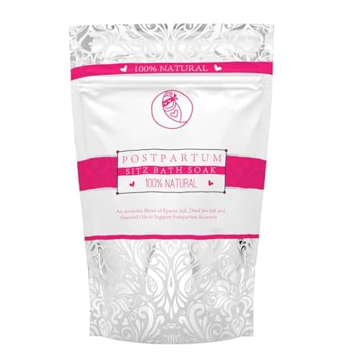 Ninja Mama Sitz Bath Soak Postpartum Relief After Birth Tears and Hemorrhoids. All Natural Dead Sea and Epsom Salts Blend with Essential Oils.Post Partum. Enough for 10 Over The Toilet Sitz Baths