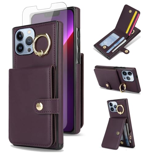 Coque iPhone 13 Pro portefeuille évitez les rayures d'écran
