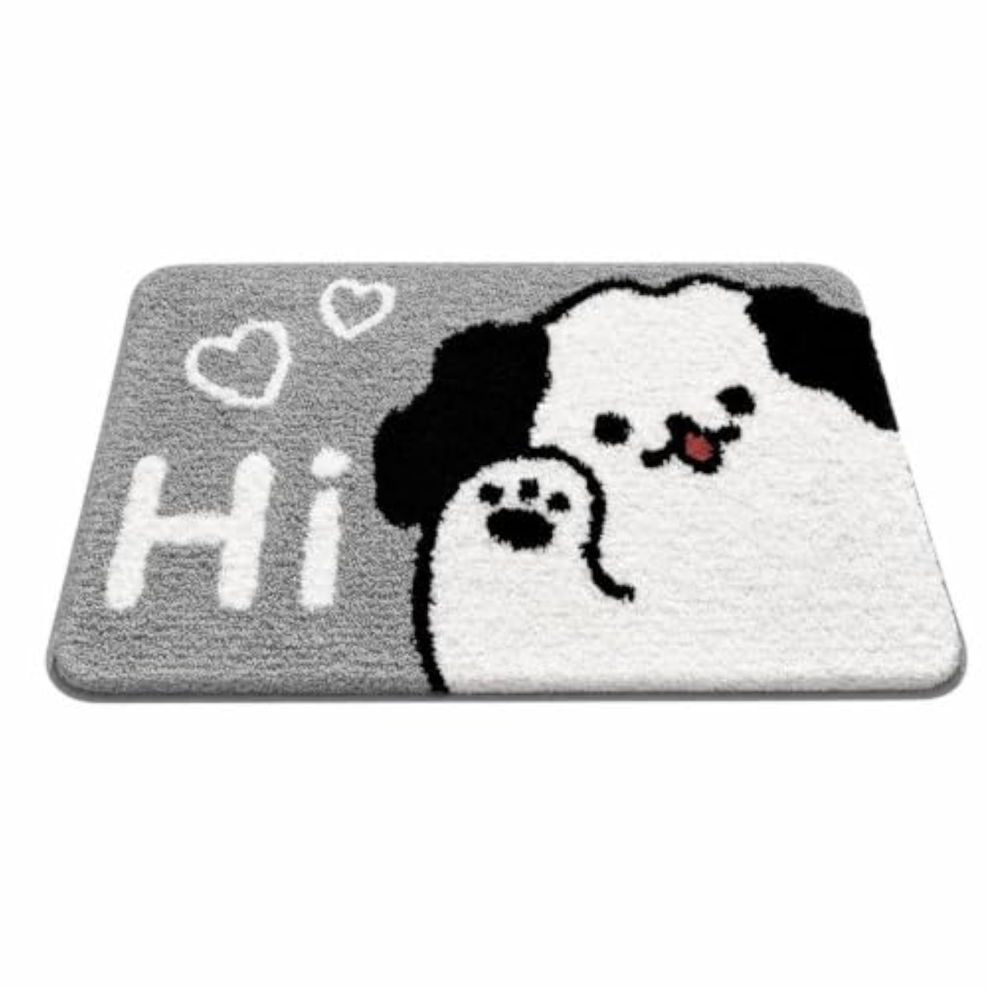 Low-Profile Soft Faux Cashmere Bath Mat, 30x50cm
