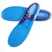 Bringsine Massaging Insoles - Best Shoe Inserts for Running, Hiking - Shoe Insoles for Men & Women, Extra protect Gel foot cushion - Advanced Design Gel Insoles Absorb Shock (US men size:8-12)