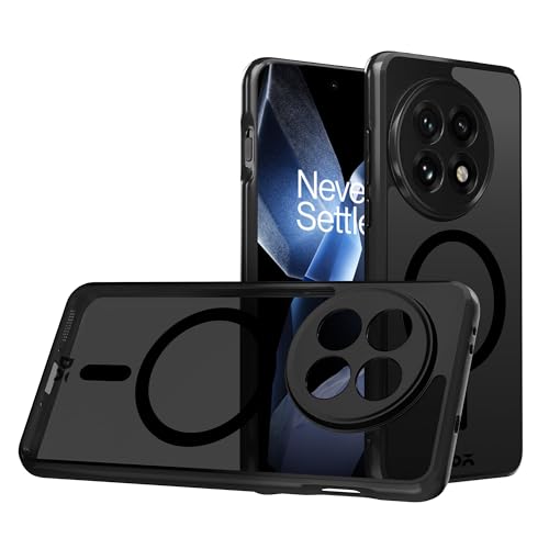 Image of DailyObjects Nimbus 2.0 Magnetic Phone Case Cover Compatible with OnePlus 13R | Wireless Charging Slim Back Cover | 2 Layer Edge Protection & Shockproof