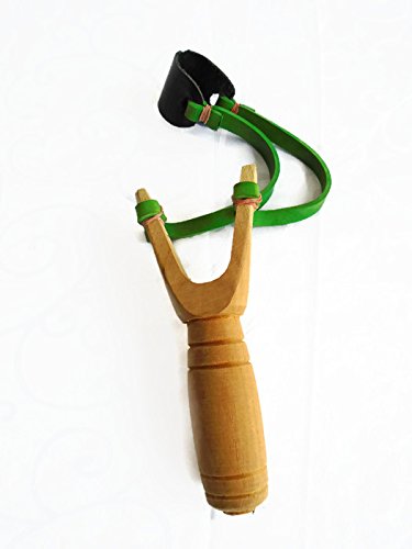 Waisawasdee Thailand Handmade Wooden Unique Hunting Slingshots Outdoor Sports Game