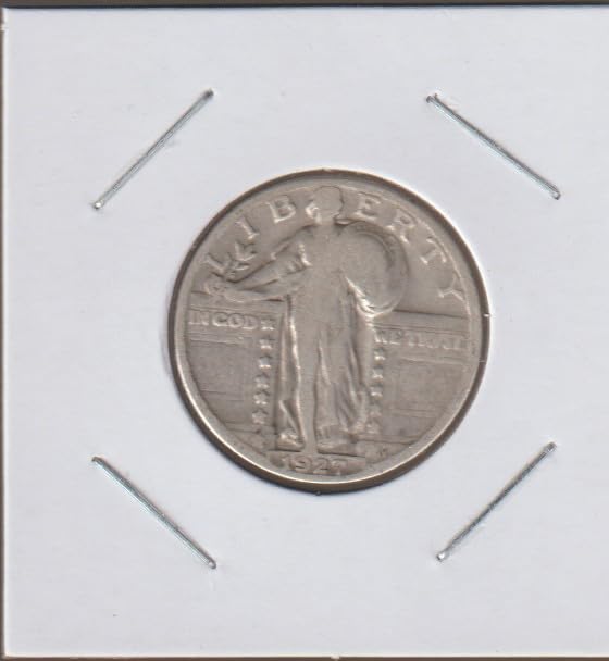 1927 D Standing Liberty (1916-1930) (90% Silver) Quarter Very Good +