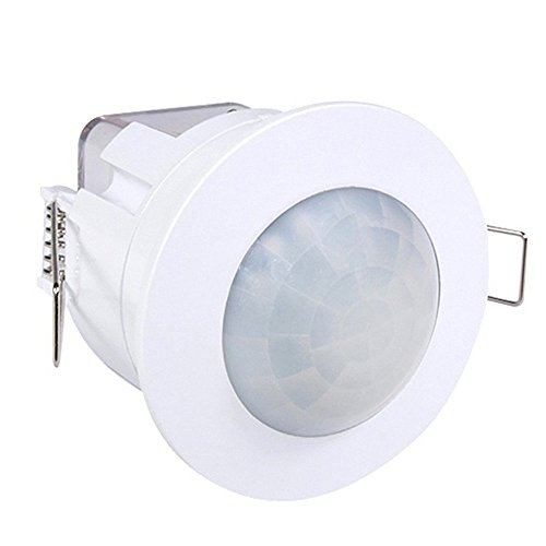 Recessed 360 Degree PIR 1200w Ceiling Occupancy Motion Sensor Detector Light Switch