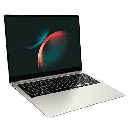 Image of SAMSUNG 16 inch Galaxy Book3 Pro Laptop PC Computer, 13th Gen Intel Core i7-1360P Processor / 16GB / 1TB, 3K AMOLED Screen, 120hz, Fingerprint Reader, FHD Webcam, 2023 Model, NP960XFG-KA1US, Beige