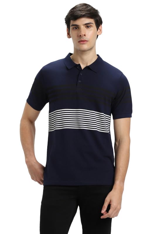 Image of Dennis Lingo Men Cotton Slim Fit Polo Half Sleeve T-Shirt